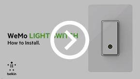 Wemo Light Switch is compatible with regular faceplates