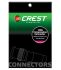 Crest Waterproof Compression RCA Connector - For RG59 Cable - Pack of 10