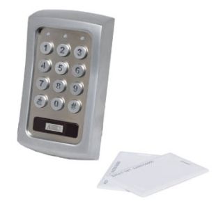 Generic HID (RFID) Vandal Resistant Control Keypad With Card (S5377 ...