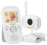 Uniden BW3001 2.3" Digital Wireless Baby Video Monitor - Monitor The Safety Of Your Children, Temperature Display with Temperature Range Alert, Night Vision, Night Light - White